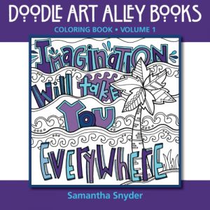 Doodle Art Alley Books Coloring Book - Samantha Snyder