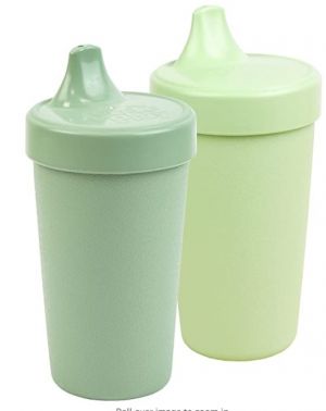 PopYum 9oz Insulated Kids' Cups, 2-Pack, Green, Pink