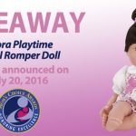 Giveaway! Adora Playtime Floral Romper Doll!