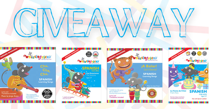 Spanish Learning DVDs and CDs giveaway (image)