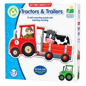 My First Match It - Tractors & Trailers