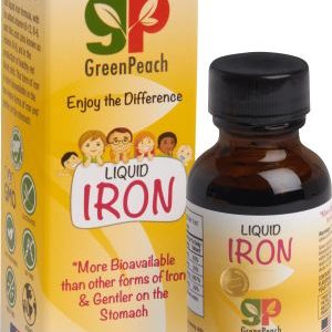 GreenPeach Liquid Iron Supplement