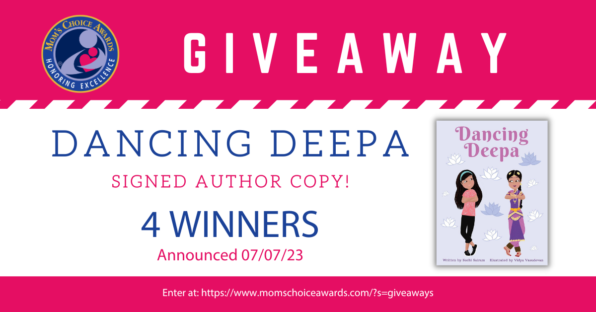 Giveaway: Dancing Deepa – Signed Author Copy - Mom's Choice Awards