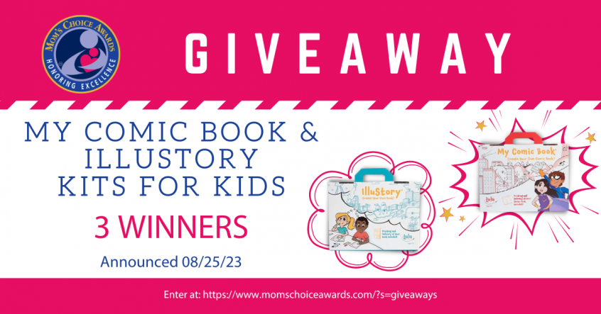 Giveaway: My Comic Book & IlluStory Kits for Kids - Mom's Choice Awards