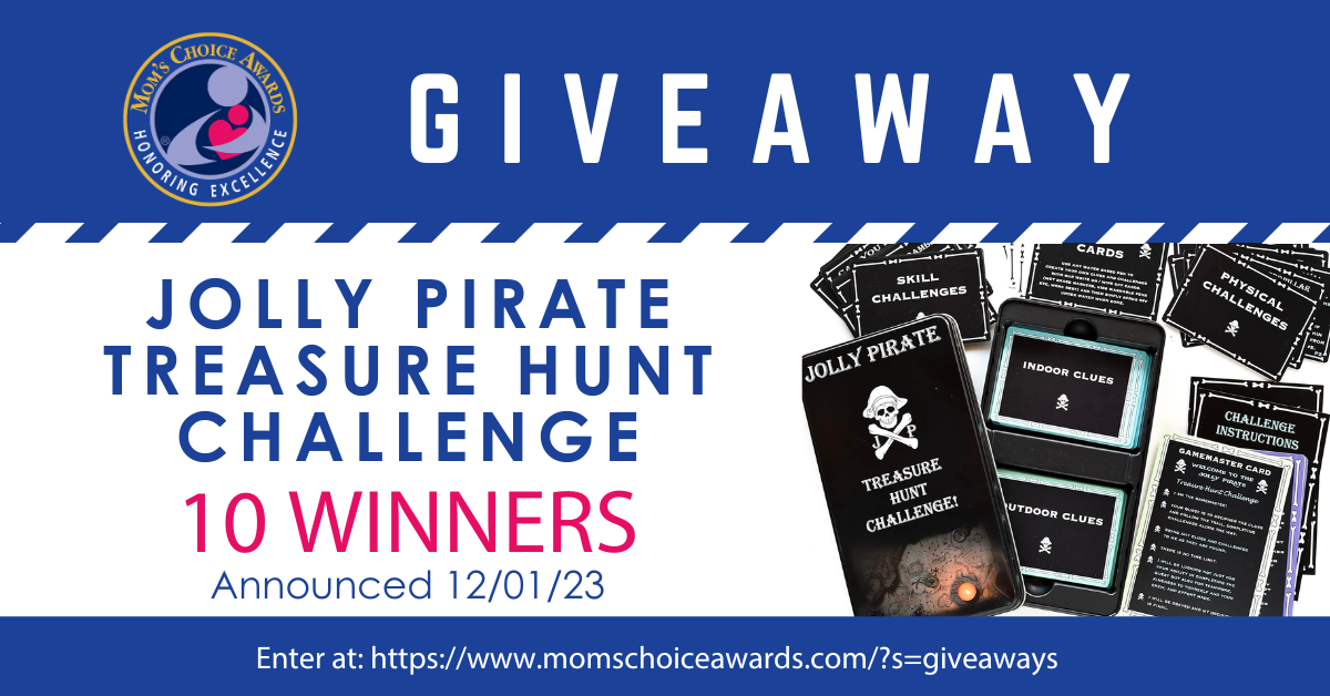 Giveaway Jolly Pirate Treasure Hunt Game Mom's Choice Awards